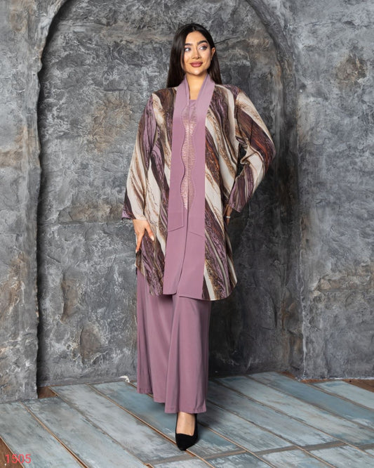 Ensemble Trois Pièces Rayé