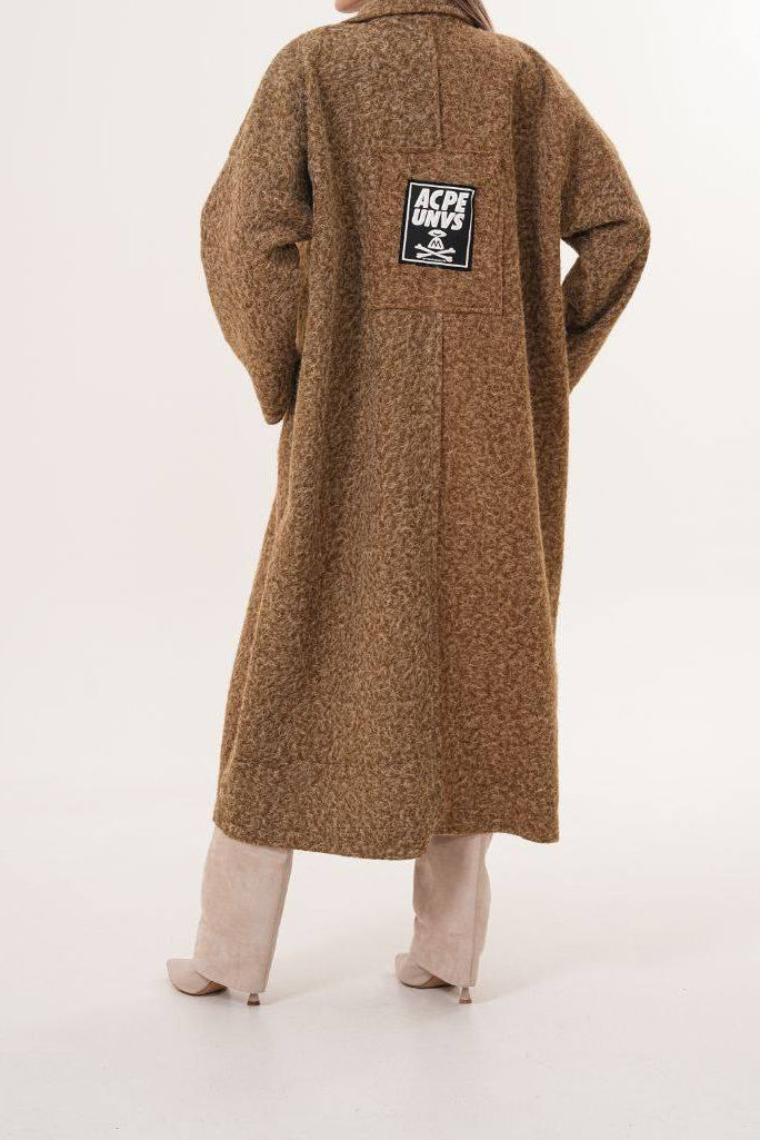 MANTEAU CHIC MARRON