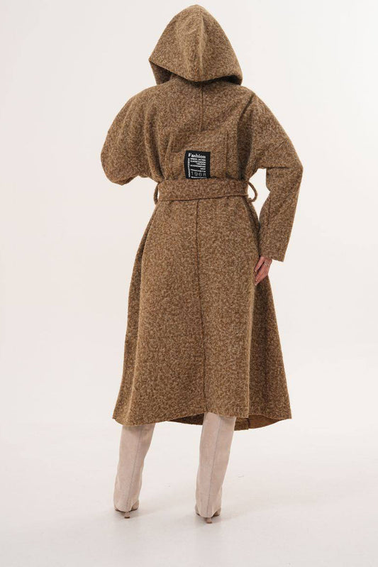 MANTEAU STYLÉ MARRON