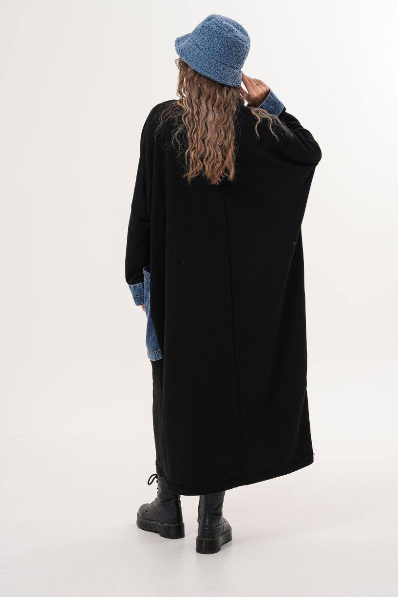 ROBE STYLE NOIR JEANS