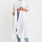 Cardigan en lin