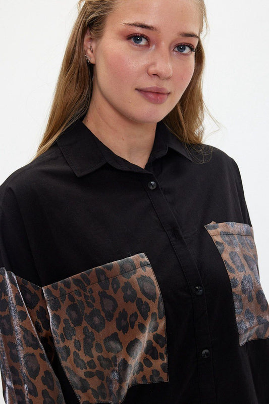 CHEMISE LEOPARD