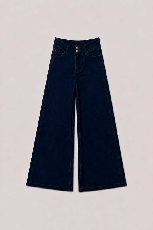 Jeans Bleu Foncé Large (grande taille)
