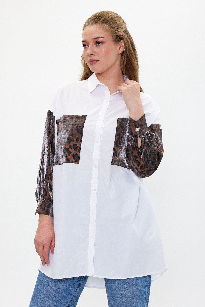 CHEMISE LEOPARD