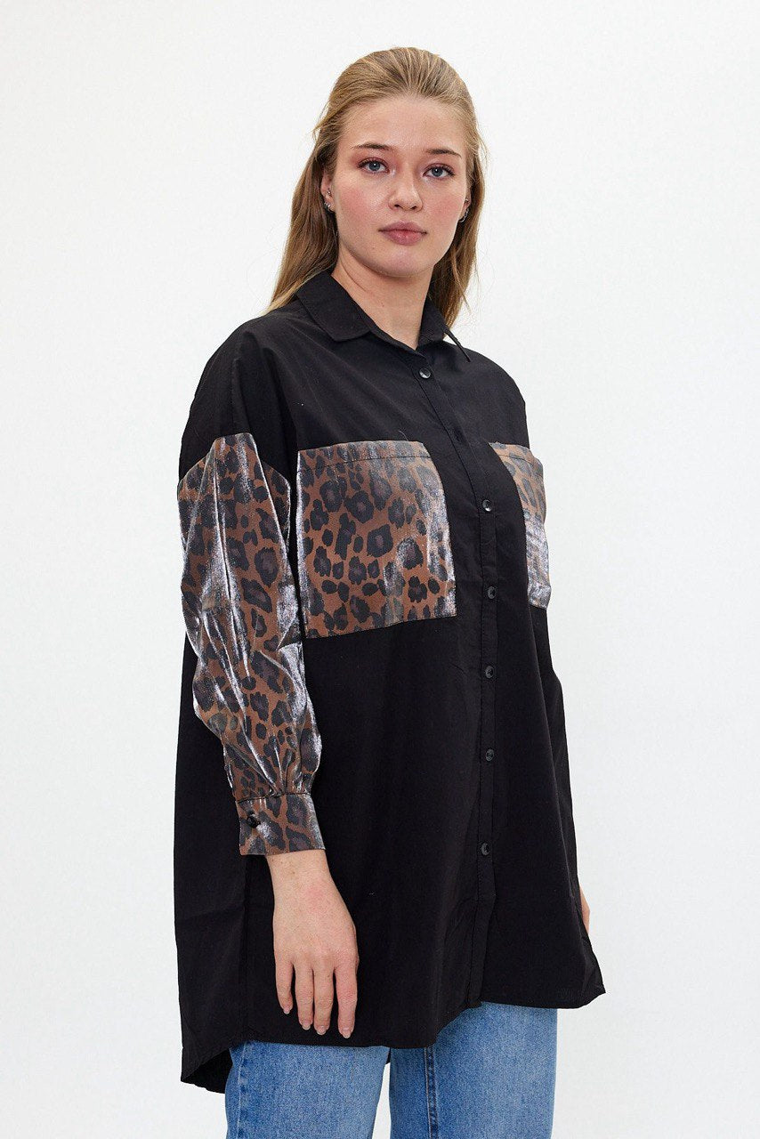 CHEMISE LEOPARD