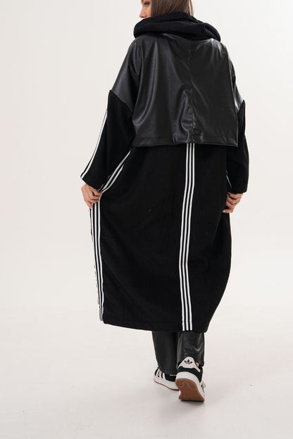 Manteau Matelassé en Sky