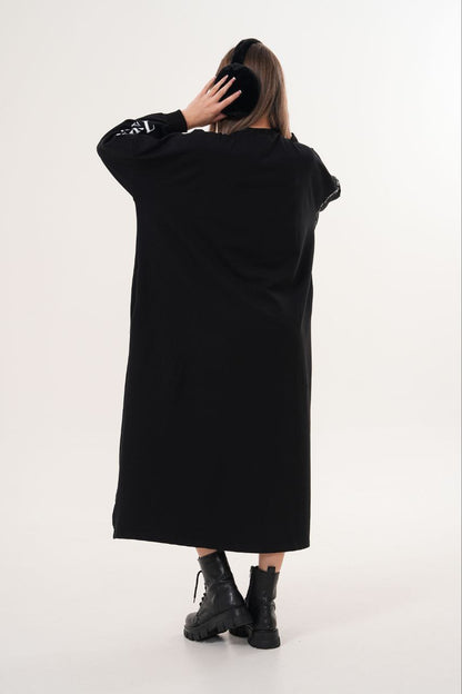Tunique noir Zip