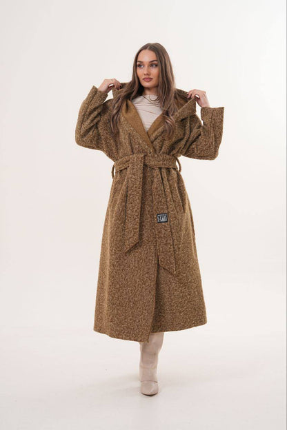 MANTEAU STYLÉ MARRON