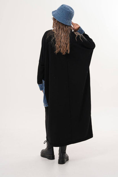 ROBE STYLE NOIR JEANS
