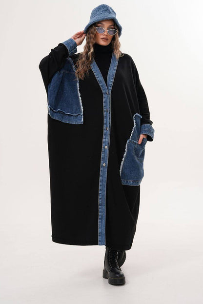 ROBE STYLE NOIR JEANS