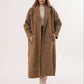 MANTEAU CHIC MARRON